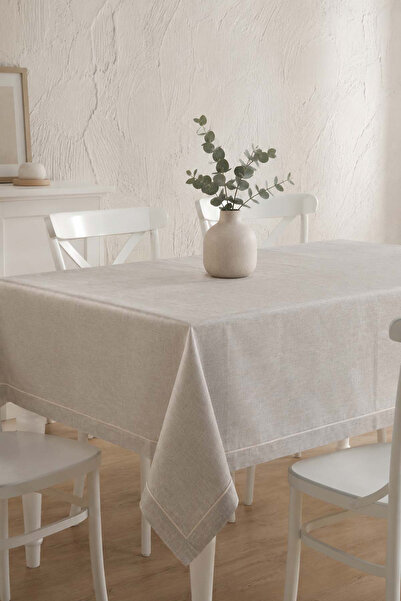 ÖDEL BULDAN Linen Stone Tablecloth