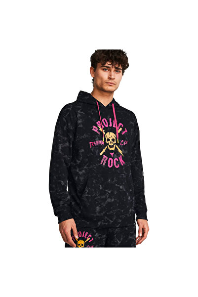 Under Armour PJT RCK AOP RVL TERRY HD 1383289-001 Μαύρο
