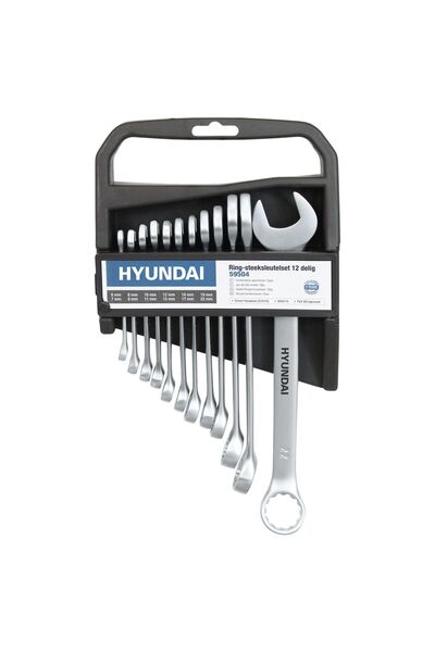 Hyundai Set de 12 chei combinate 6-22mm HY-59504