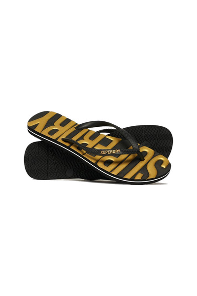 SUPERDRY D2 NONE VINTAGE VEGAN Σαγιονάρα WF310228A-18A Μαύρο