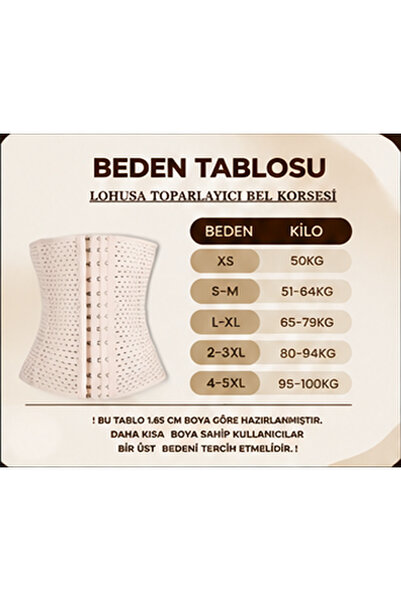 REYNEV Hamile 2 Beden Şekillendirici Ve Sıkılaştıcı Dik Duruş Destekli Balenli Lohusa Korse