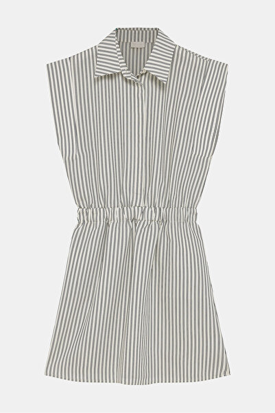 W Collection ÇİZGİLİ ELBİSE