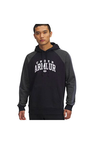 Under Armour RIVAL FLC CB HOOD 6003958-001 Μαύρο