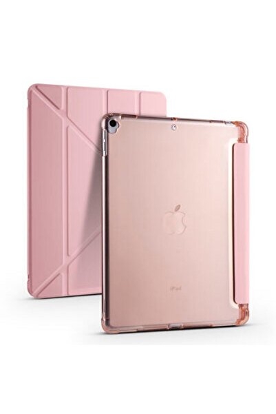 Fuchsia Ipad 10.5 Inc 7. Nesil Uyumlu Kalemlikli Premium Standlı Katlanabilir...