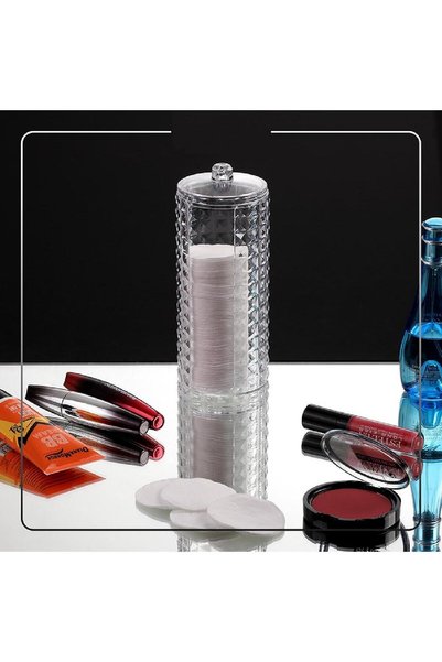 Lilya Home Diamond Disc Cotton Organizer KRC-026