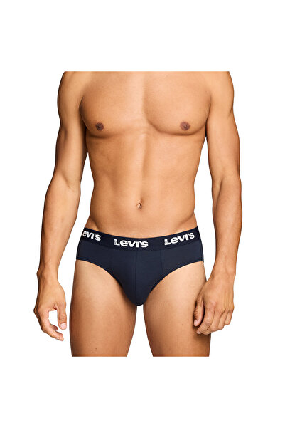 Levi's Ανδρικό Μονόχρωμο Βασικό Σλιπ 2 τεμάχια 37149-1213-Ναυτικό Μπλε