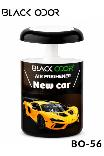 Black Odor معطر هواء جل جديد للسيارة BO-56 بوزن 200 جرام للسيارة والمنزل والم...