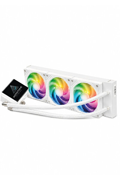 Aerstone Coolvision 360mm Büyük LCD Ekranlı INTEL AMD uyumlu ARGB SIVI Soğutucu