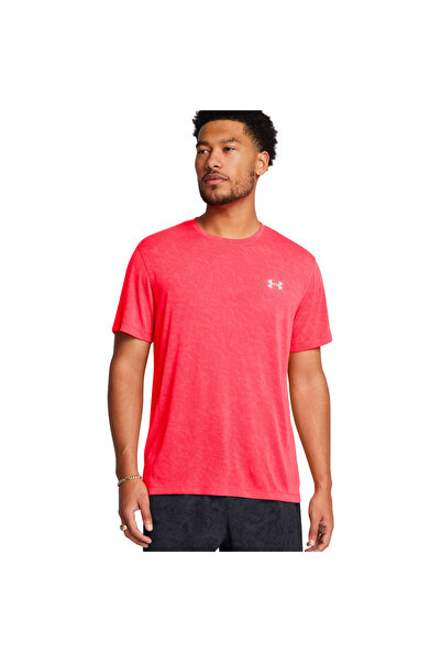 Under Armour LAUNCH Κοντομάνικο Καμουφλάζ 1386681-713 Κόκκινο