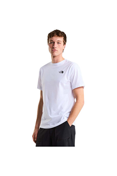 THE NORTH FACE M MOUNTAIN SKETCH REGULAR NF0A8GUZFN4-FN4 Λευκό
