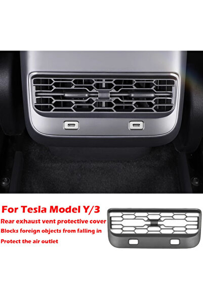Choice 1 Pieces Model 3 Y Rear Air Vent Cover For Tesla Model 3 Y Accessories...