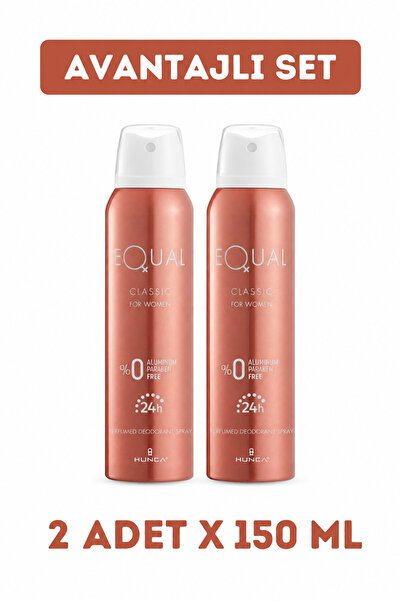 Equal Deodorant Kadın 150 ml X 2 Adet