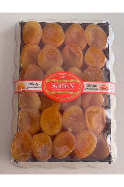 Saruhan Kayısı ve Kuruyemiş Saruhan Malatya Sarı Kuru Kayısı 1 Kg - Yeni Mahsul Jumbo Boy Yumuşak ve Etli İri Tane