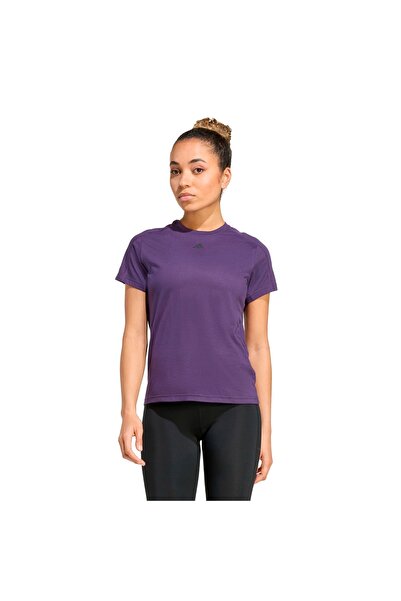 adidas Πουκάμισο Performance TR-ES CREW T JY4573 Μωβ