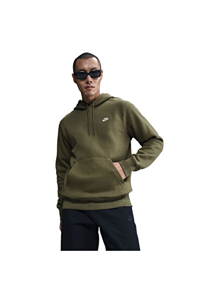 Nike M NK CLUB ΦΟΥΤΕΡ ΜΕ ΚΟΥΚΟΥΛΑ FN3859-222 ΛΑΔΙΕΡΟ