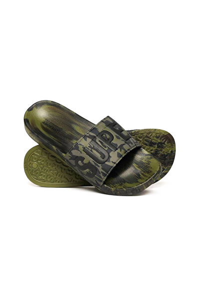 SUPERDRY CORE CAMO Σλάιντ Πισίνας MF310278A-3DL Χακί