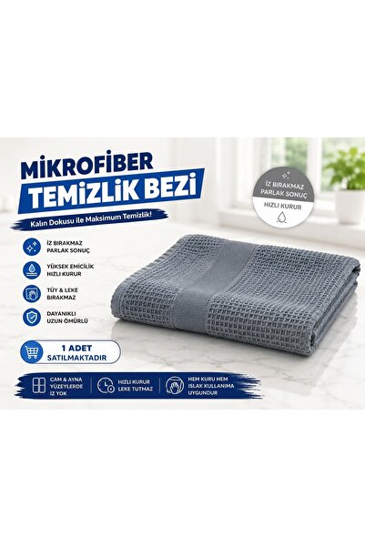 GOLDRİSE 1 ADET Mikrofiber Bez - Sihirli Bez - Temizlik - Mutfak Bezi STOKTA OLAN RENK GELİR