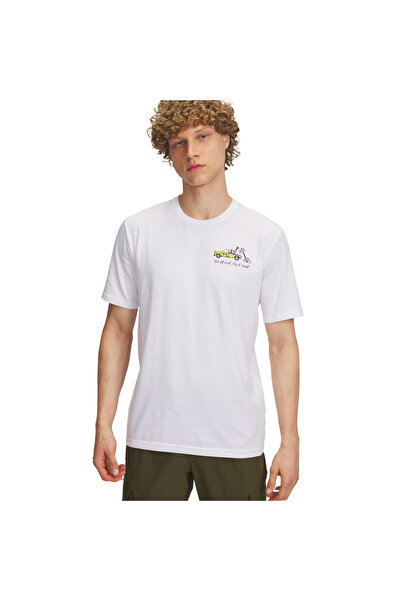 Under Armour 60/40S BODY SHOP SS 6004178-100 Λευκό