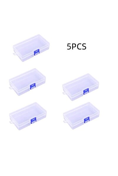 Choice 5PCS 5PCS Rectangular Box Translucent Box Plastic Packing Box Storage ...
