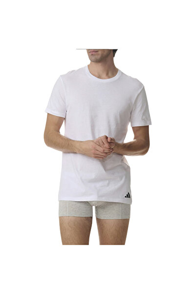 adidas ACTIVE CORE Βαμβακερά Μπλουζάκια με Στρογγυλή Λαιμόκοψη, Σετ 3 τεμαχίω...