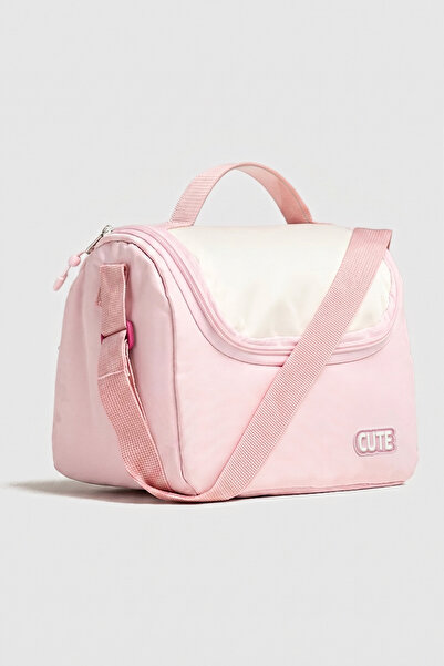 Mypolo Pembe PinkPaw Pati Figürlü Termal Isı Yalıtımlı Omuz Askılı Okul ve Kr...