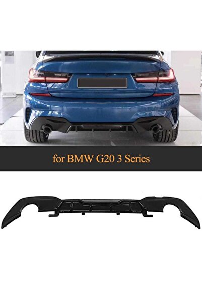 Genel Markalar Bmw 3 Serisi G20 M Performans Difüzör Parlak Siyah Piano Black