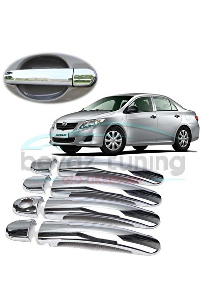 Niken Toyota Corolla Kapı Kapı Kolu Kromu Nikelajı 2007-2012