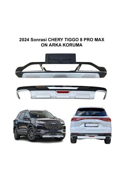 beyaztuning Chery Tiggo 8 Pro Max Ön Arka Tampon Koruma Difüzör 2025 Sonrası