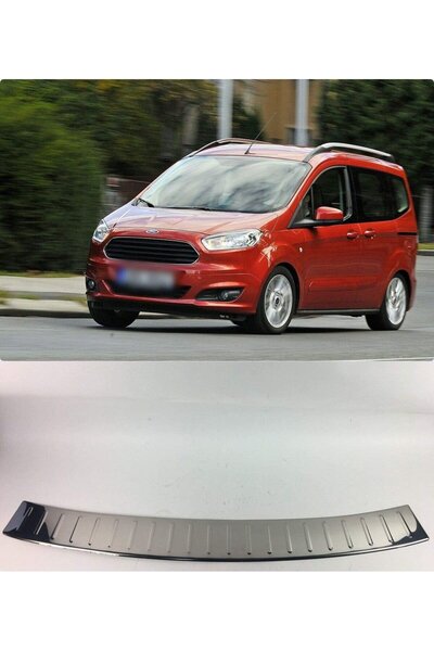 Niken Ford Courier Arka Tampon Çıtası Kromu Nikelajı
