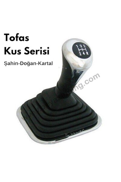 beyaztuning Tofaş Vites Topuzu + Vites Körüğü Çerçeveli
