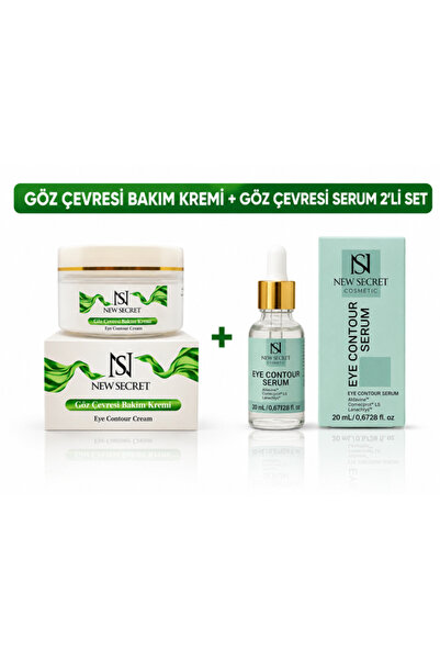 ns new secret cosmetic Göz Çevresi Bakım Kremi 50ml + Göz Çevresi Bakım Serum...