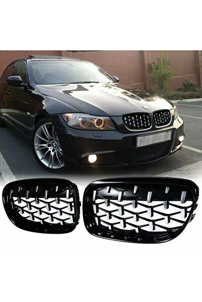 Universal Bmw 3 Serisi E90 Ön Panjur Böbrek Diamond Model OEM 2009-2012