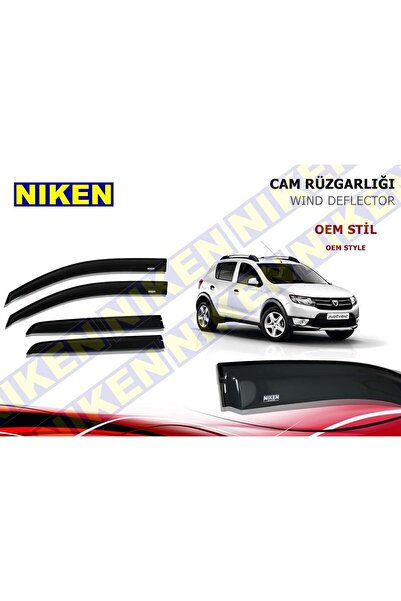 Niken Dacia Sandero Stepway Cam Rüzgarlığı 2013 Sonrası