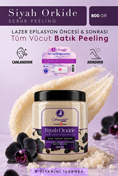 Smoothly Siyah Orkide Özlü Canlandırıcı & Yumuşatıcı El Ayak Ve Vücut Bakım P...