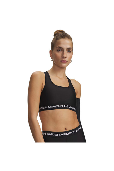 Under Armour Σουτιέν με χιαστί πλάτη MID 1361034-011 Μαύρο
