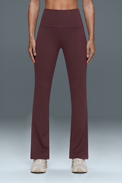 Oysho Comfortlux yüksek bel flare pantolon