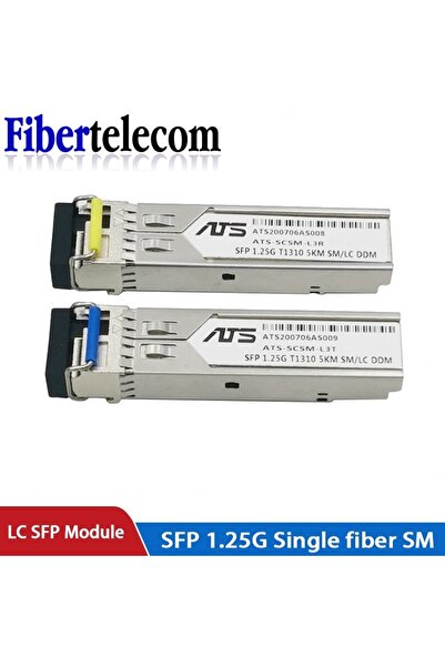 choice2 1Pair 5KM 1.25G 5KM 20KM LC Simplex Connector SFP Module Single Mode ...