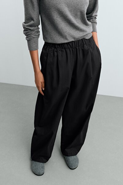 Oysho %100 pamuklu tapered pantolon