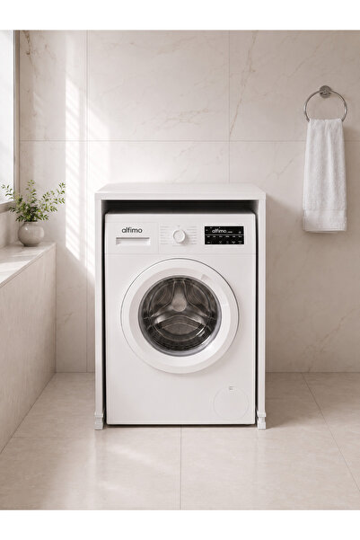 Alfimo Mobilya Moly Çamaşır Makine Dolabı / Çok Amaçlı Dolap / Banyo Dolabı /...