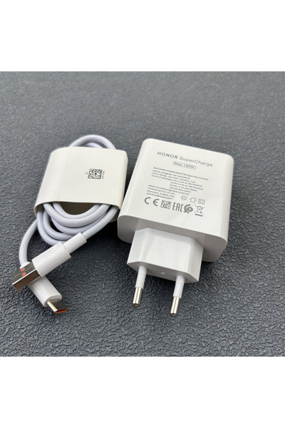 Choice EU with Cable HONOR 100W SuperCharge Fast Charger EU US Plug Wall Powe...