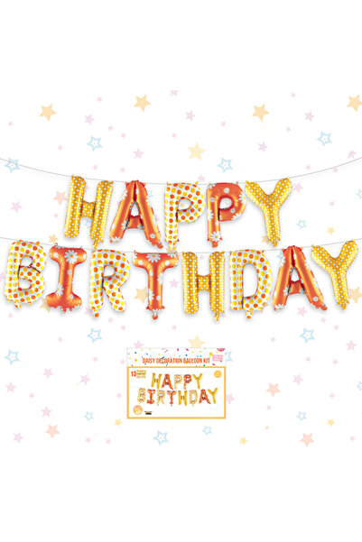 Choice Other 13pcsBalloons 16Inch Happy Birthday Aluminum Balloons Daisy Cele...