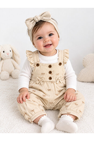 bebekyol Bow-Tie Baby Girl Set (Bandana Not Included)