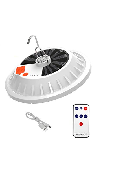 ZEQAS Lampă Camping cu 120LED-uri, 60W, Multifuncțională, Reincarcabila Solar...