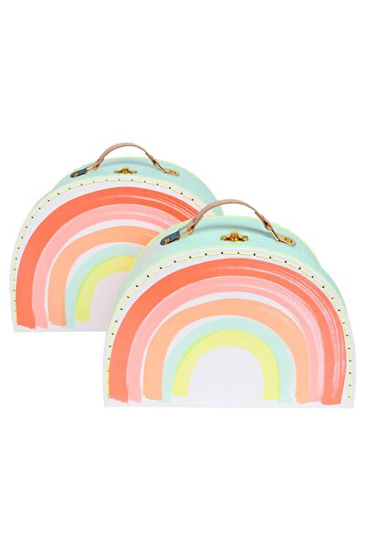 Meri Meri - Rainbow Suitcases - Rainbow Bag Set