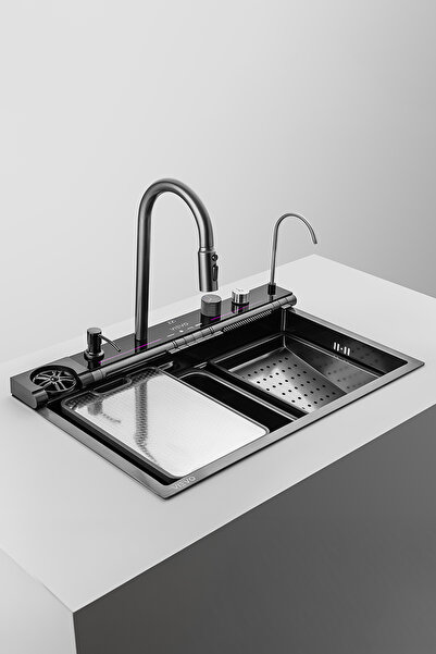 Vievo Premium Akıllı 2YIL GARANTİLİ, Ledli, Dijital Sıcaklık Göstergeli, 75cm...