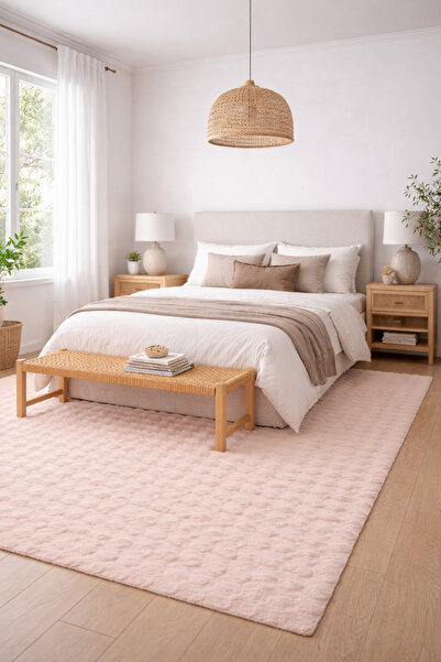 HOME AURAA Pebbles Shaggy Rug-Brown-200x300cm