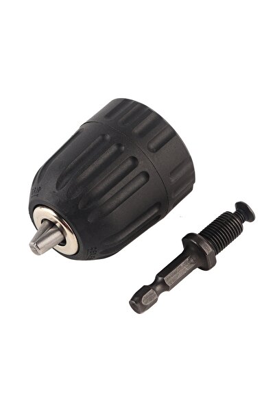 Choice Black 3/824UNF 0.810MM Keyless Drill Bit Chuck Clip w 1/4'' Hex Shank ...