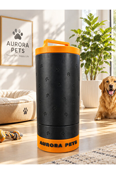 Genel Markalar Aurora Pets Taşınabilir Köpek Mama Kabı ve Saklama Haznesi | K...