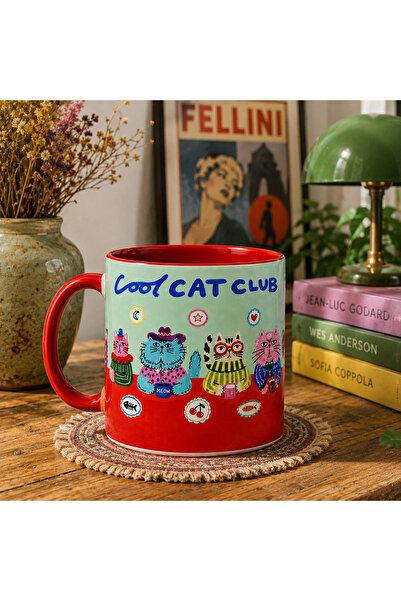 AION CASA Cool Cat Clup 2D Baskılı