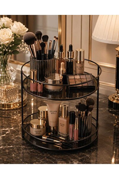 DECOOR MALL Bathroom Organizer Organizer Jewelry Cosmetic Towel Shelf Stand 2...